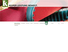 Tablet Screenshot of keiperriemen.de